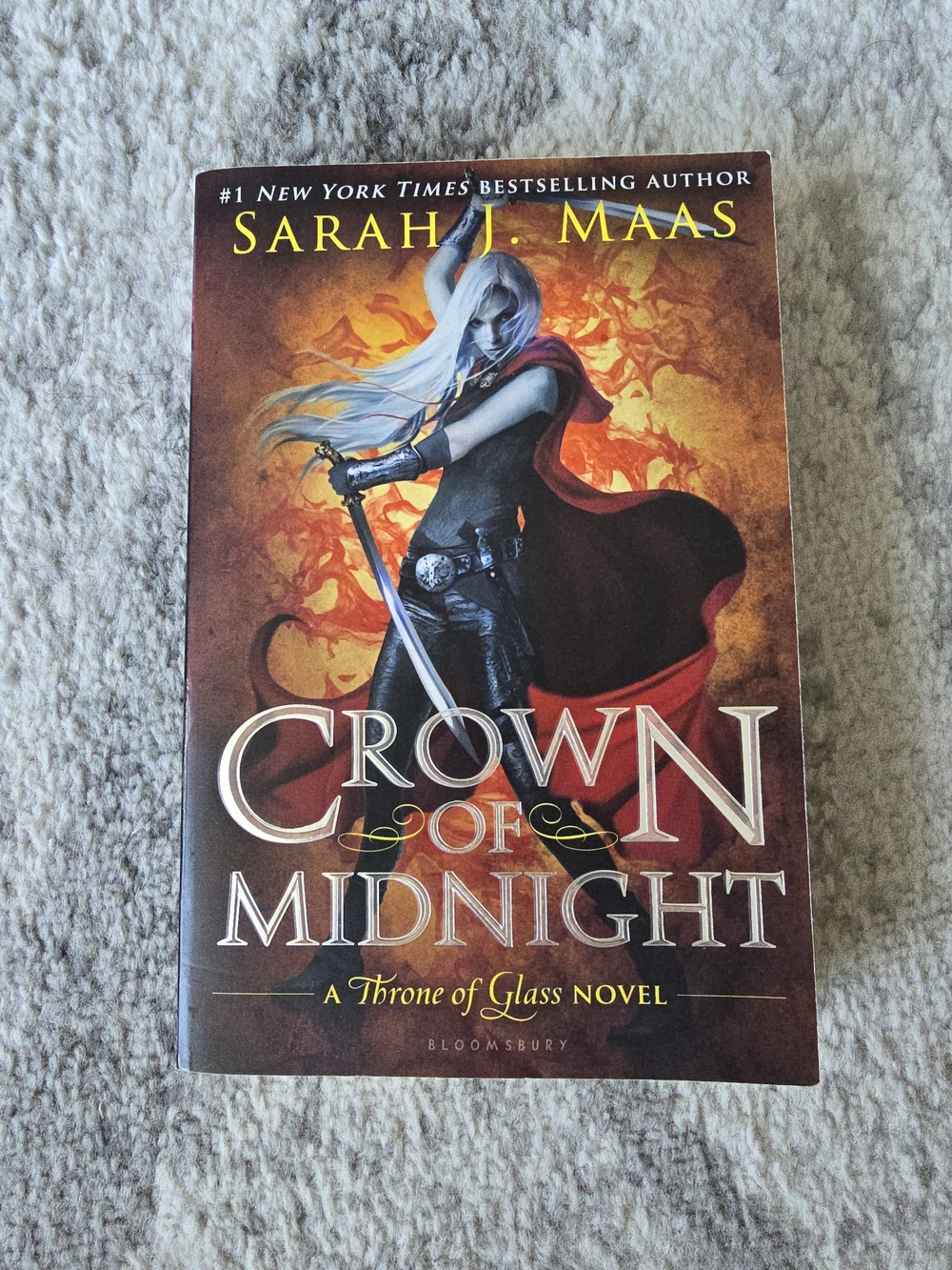 OOP Crown of Midnight Paperback By Sarah J. Maas